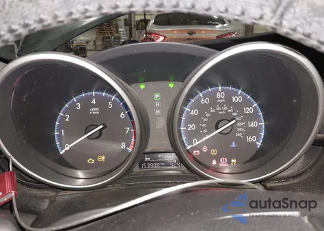 2012 Mazda Mazda3 I Touring z USA, uszkodzony, nr VIN JM1BL1L87C1630653